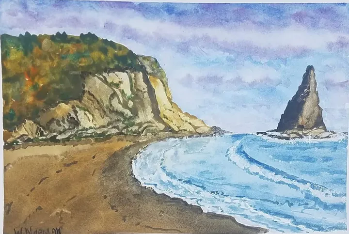 Sea Stack at the Point