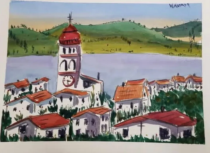 Red Tiles and Bell Tower
